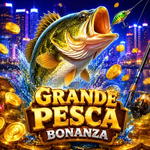 Símbolos de peixe dourado com valores no slot Big Bass Bonanza