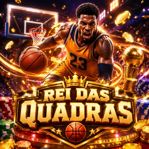 Quadra de basquete com estatísticas de partida