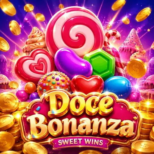 Doces coloridos do slot Sweet Bonanza
